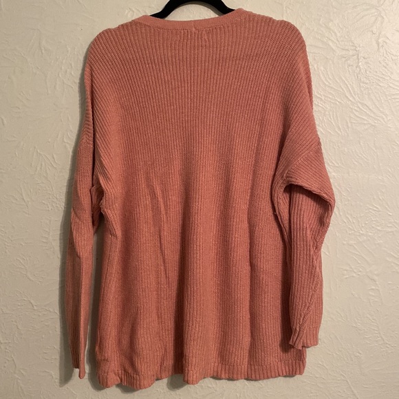 Pink American Eagle Open Chest Sweater - Picture 4 of 4